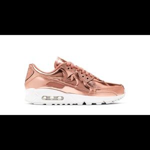 Womens Nike Rose Gold Air Max 90